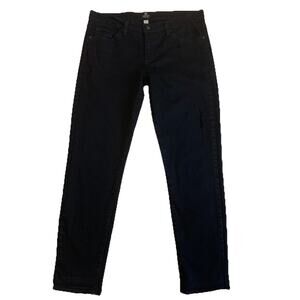 Just Black Denim Jeans Womens Size 27 Skinny Black Stretch Denim USA